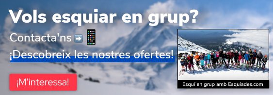 Esquí en grupo