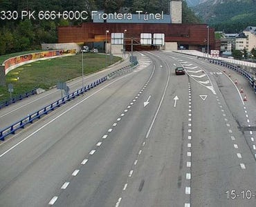 Astún - Webcam N-330 - Tunel Somport