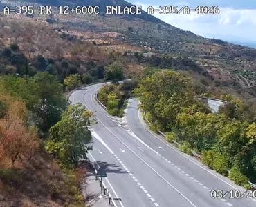 Webcam Tráfico - A395 PK 12,6 Fuente del Lobo