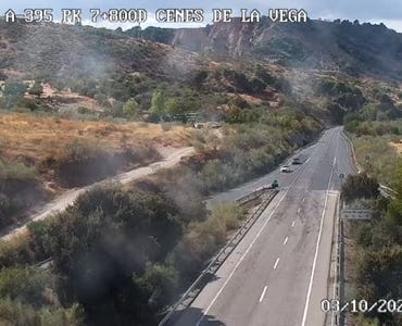 Webcam Tráfico - A395 PK 7,8 Cruce Cenes de la Vega