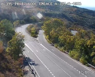 Webcam Tráfico - A395 PK 12,6 Fuente del Lobo