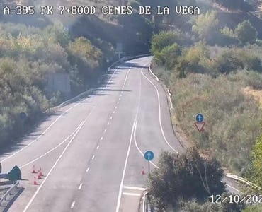 Webcam Tráfico - A395 PK 7,8 Cruce Cenes de la Vega