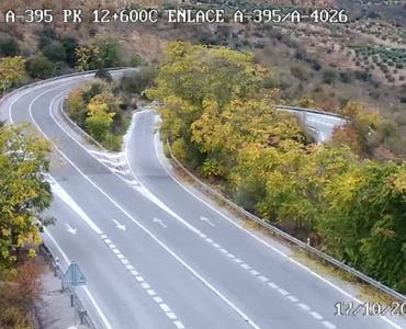 Webcam Tráfico - A395 PK 12,6 Fuente del Lobo