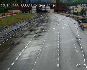 Candanchú - Webcam N-330 - Tunel Somport