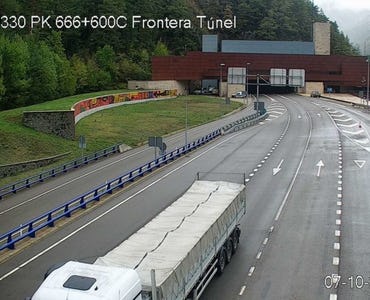 Candanchú - Webcam N-330 - Tunel Somport