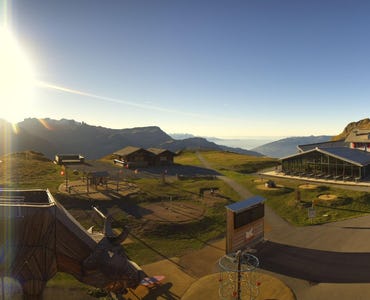 Grindelwald + Wengen - Webcam Bergstation Männlichen