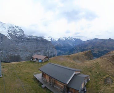 Grindelwald + Wengen  - Webcam Lauberhorn Wixi 2324m