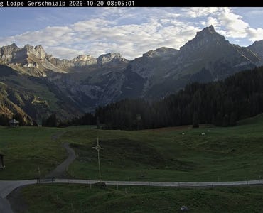 Webcam Loipe Gerschnialp