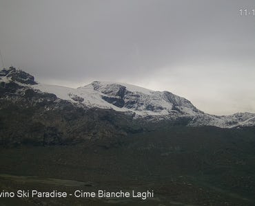 Webcam Cime Bianche Laghi (Breuil-Cervinia)