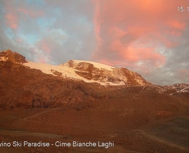 Webcam Cime Bianche Laghi (Breuil-Cervinia)