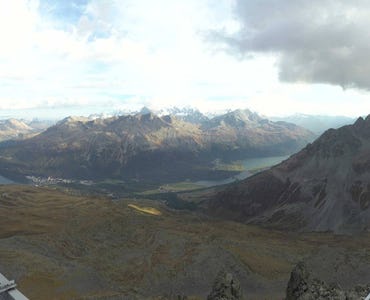Webcam St. Moritz - Bergstation Piz Nair