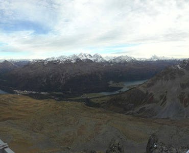 Webcam St. Moritz - Bergstation Piz Nair