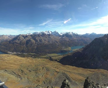Webcam St. Moritz - Bergstation Piz Nair