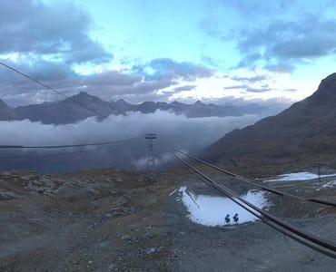 Webcam Silvaplana - Mittelstation Murtèl