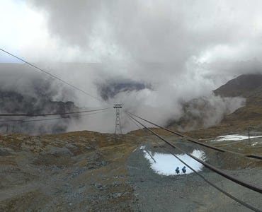 Webcam Silvaplana - Mittelstation Murtèl