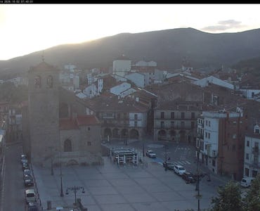 Webcam Béjar - Plaza Mayor y Sierra