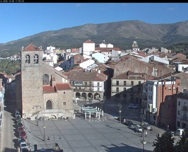 Webcam Béjar - Plaza Mayor y Sierra