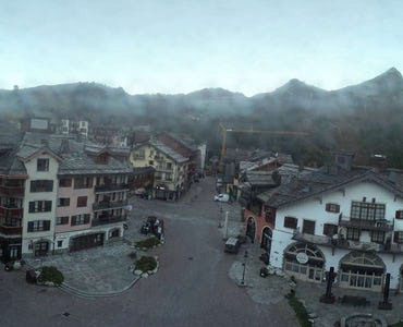 Les Arcs - Webcam Clocher