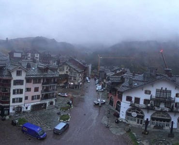 Les Arcs - Webcam Clocher