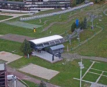 Les Menuires-St Martin de Belleville - Webcam Depart Croisette