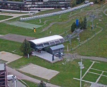 Les Menuires-St Martin de Belleville - Webcam Depart Croisette