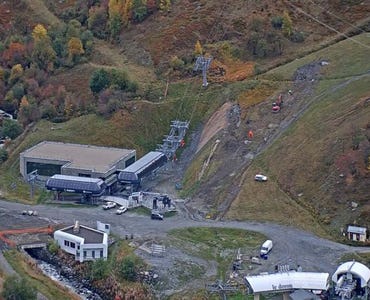 Les Menuires-St Martin de Belleville - Webcam Depart Masse