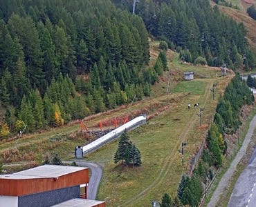 Les Menuires-St Martin de Belleville - Webcam Jardin Enfant