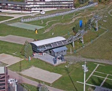 Les Menuires-St Martin de Belleville - Webcam Depart Croisette