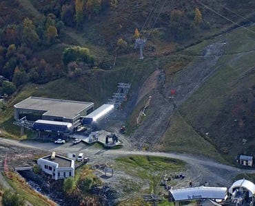 Les Menuires-St Martin de Belleville - Webcam Depart Masse