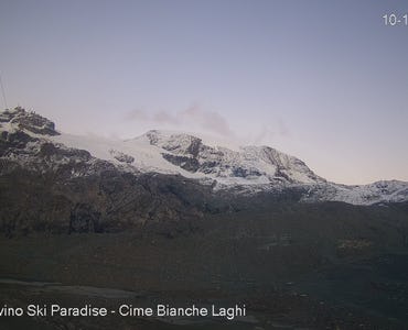 Webcam Cime Bianche Laghi (Breuil-Cervinia)