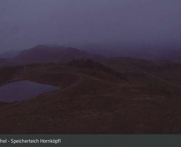 Webcam Speicherteich Hornköpfl 1710