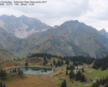 Webcam Körbersee (Schröcken)