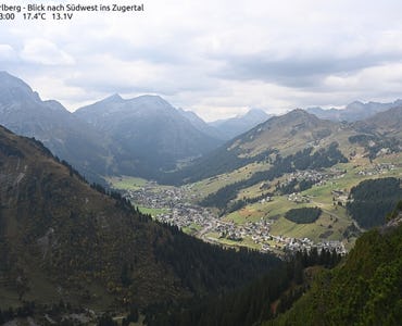 Webcam Lech am Arlberg/Zugertal