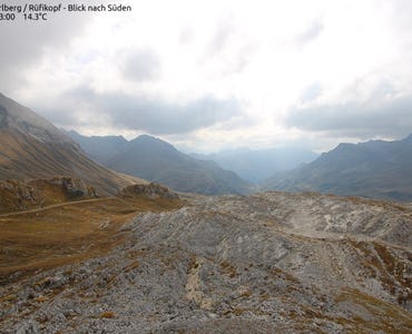 Webcam Rüfikopf/Süden (Lech)