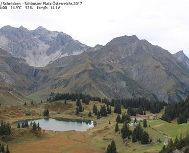 Webcam Körbersee (Schröcken)