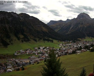 Webcam Pension Bergland/Lech