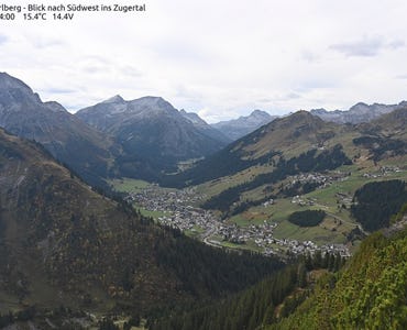 Webcam Lech am Arlberg/Zugertal