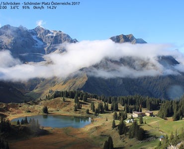 Webcam Körbersee (Schröcken)