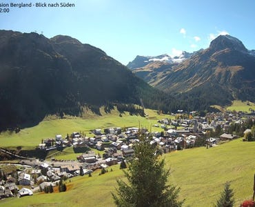 Webcam Pension Bergland/Lech