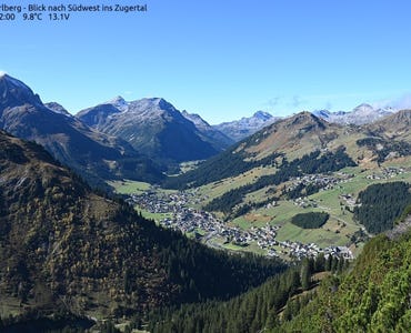 Webcam Lech am Arlberg/Zugertal