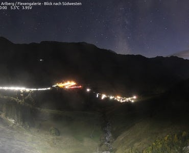 Webcam Stuben am Arlberg/Flexengalerie