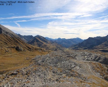 Webcam Rüfikopf/Süden (Lech)
