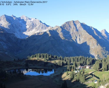 Webcam Körbersee (Schröcken)