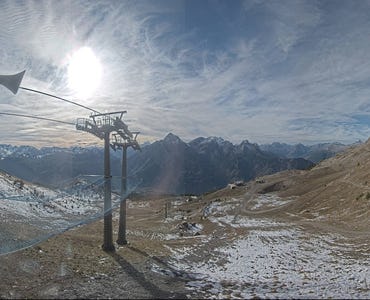 Webcam Cesana Torinese - Roccia Rotonda