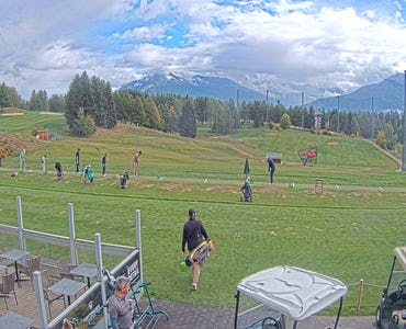 Crans-Montana - Webcam Golf Crans-sur-Sierre - Driving Range