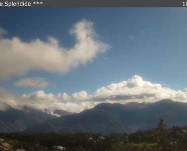 Crans-Montana - Webcam Hôtel Le Splendide