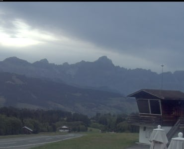 Megève / Saint-Gervais - Webcam Côte 2000 Altiport