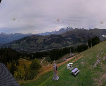 Megève / Saint-Gervais - Webcam Rochebrune