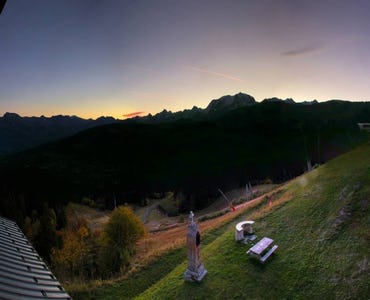 Megève / Saint-Gervais - Webcam Rochebrune