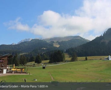 Val Gardena (Gröden) - Webcam Monte Pana 1630